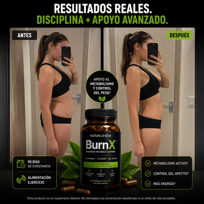NovaQhem BurnX® | Advanced Metabolic Support